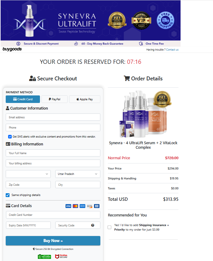 Synevra Ultra Lift buy